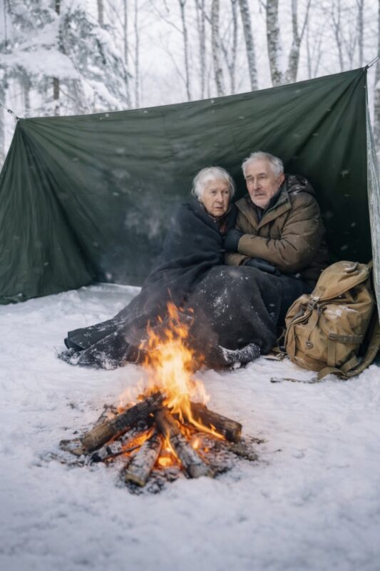 Rodzice, pozostawieni bez uwagi przez własne dzieci, kontynuowali życie w lesie, ale to, co przydarzyło im się w pierwszych dniach, wstrząsnęło wszystkimi
